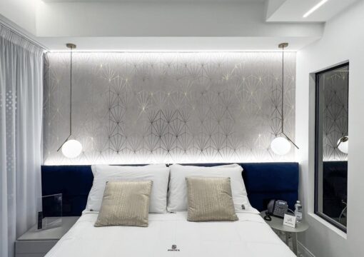 Junior Suite with Terrace and Outdoor Jacuzzi Blue
